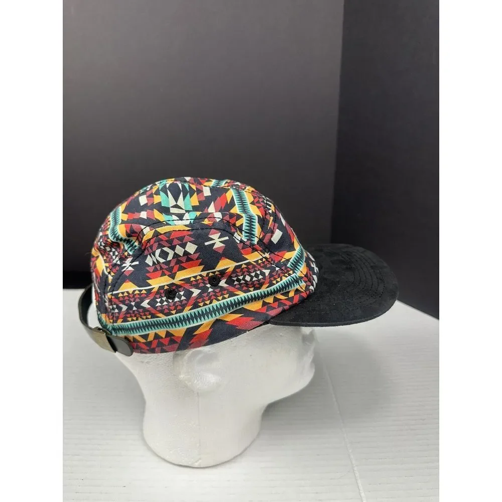 Empyre Brand 5 Panel Aztec Print Unisex Cotton Polyester Hat One Size‎